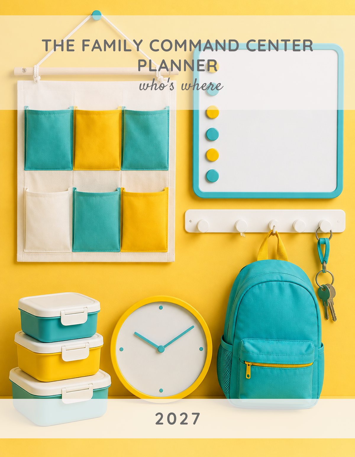 The Family Command Center Planner 2027 cover
