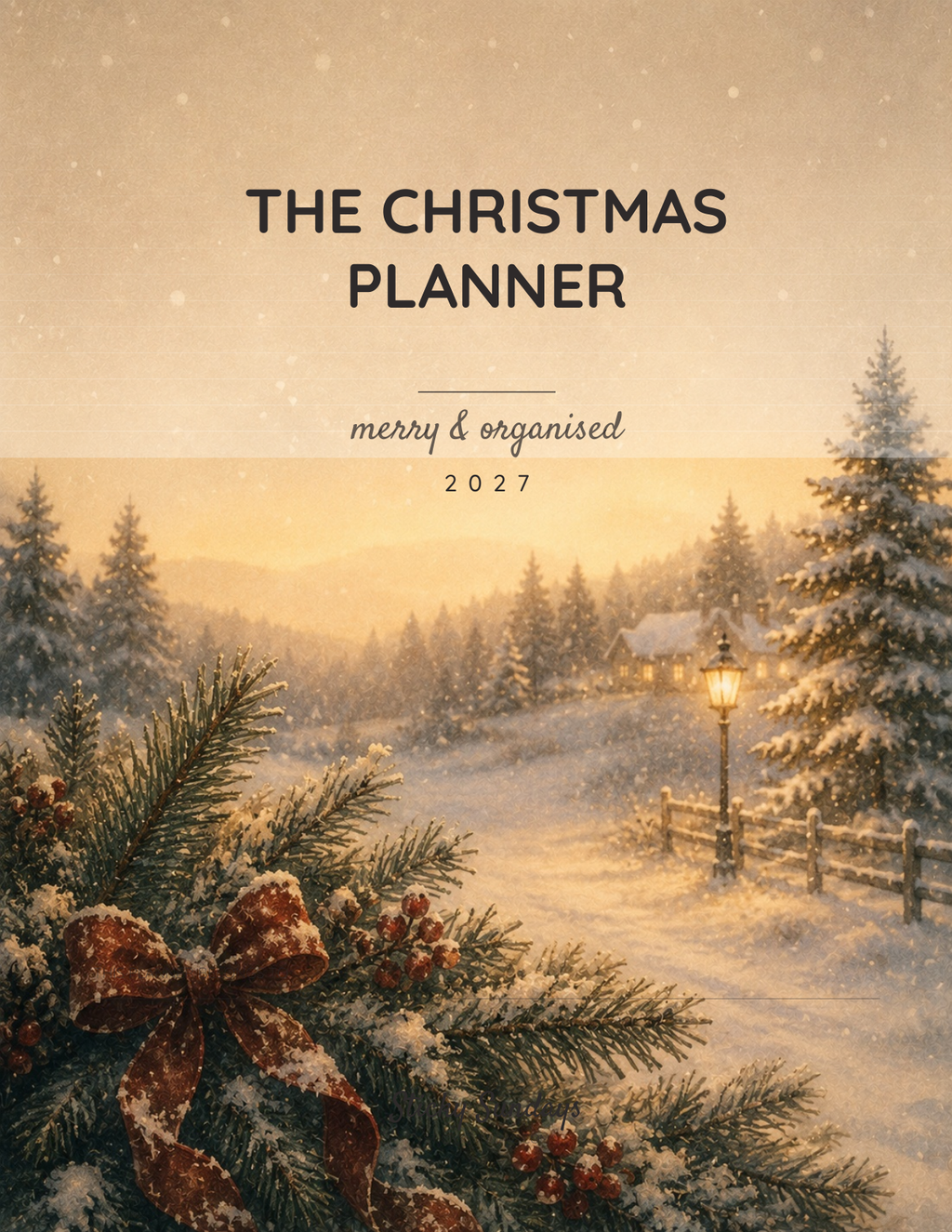 The Christmas Planner 2027 cover