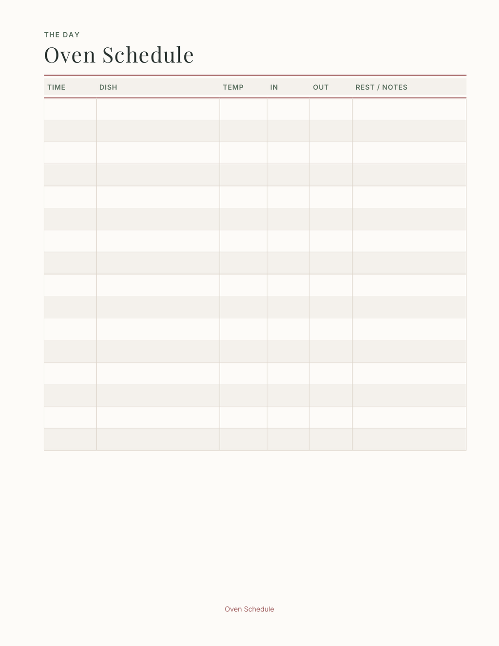 The Christmas Planner 2027 — sample page 5