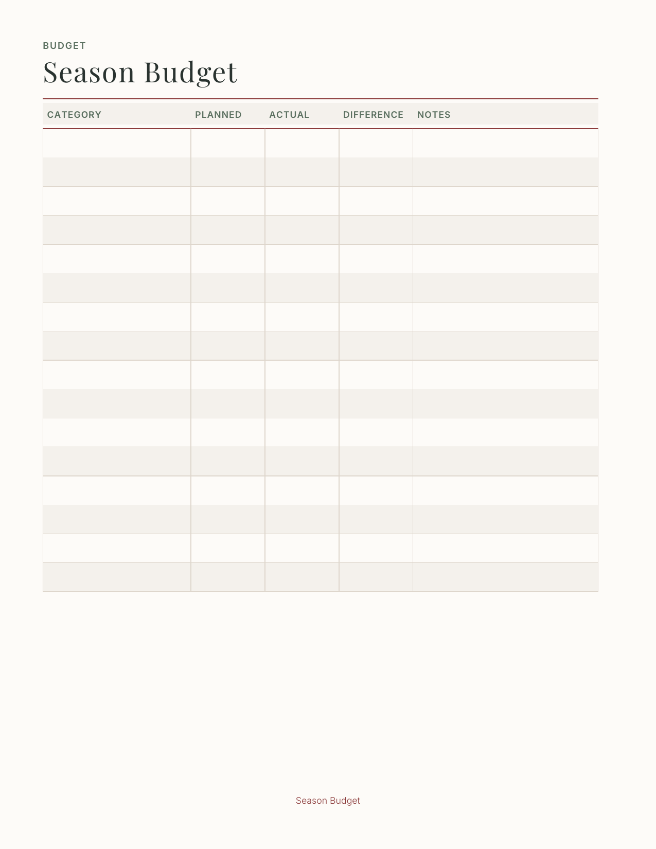 The Christmas Planner 2027 — sample page 6