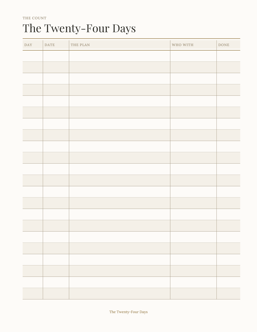 The Advent Daily Planner 2027 — sample page 3