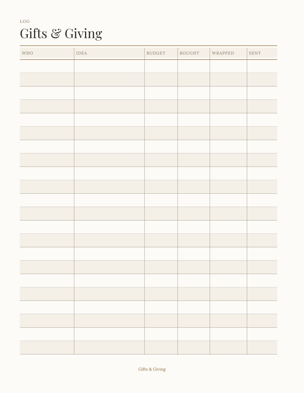 The Advent Daily Planner 2027 — sample page 4