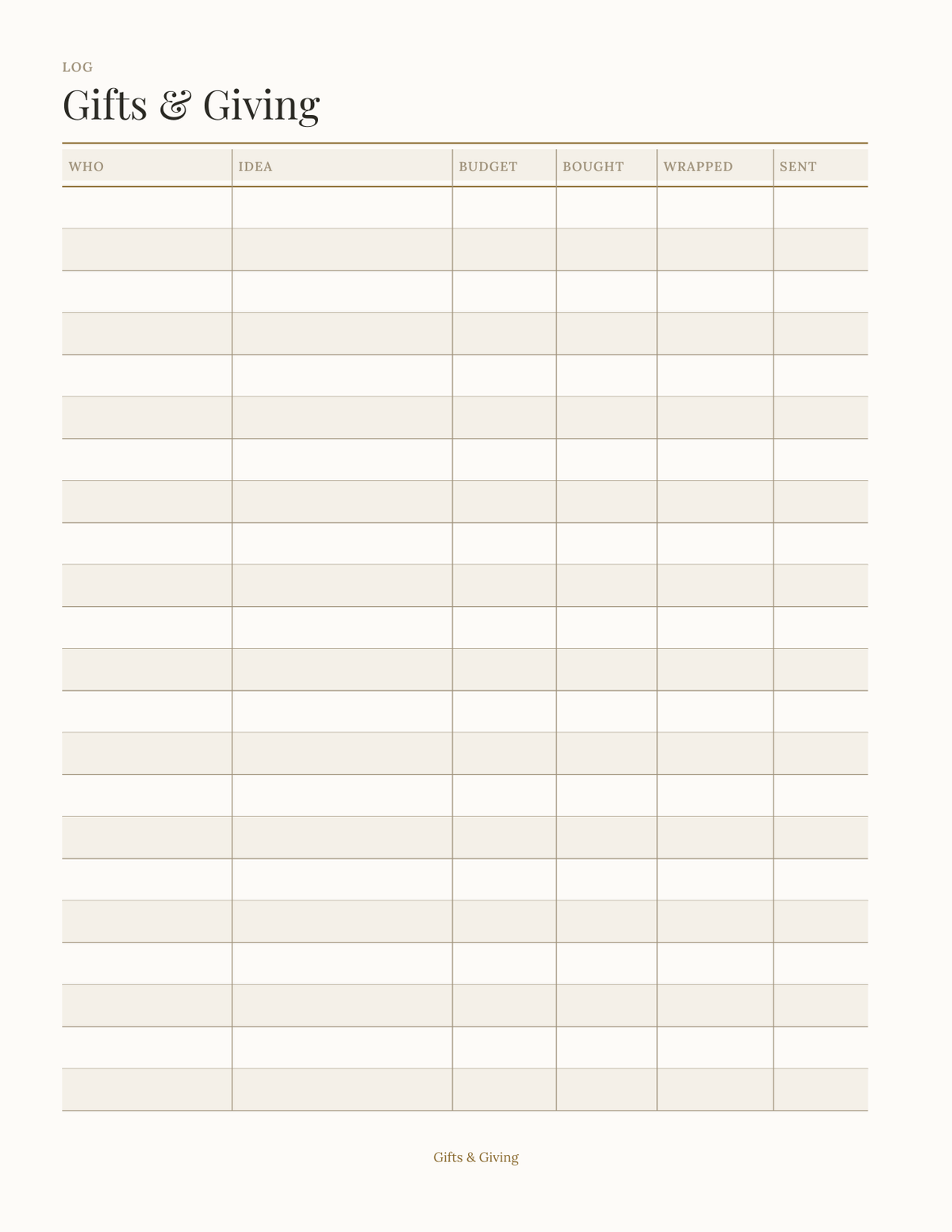 The Advent Daily Planner 2027 — sample page 4
