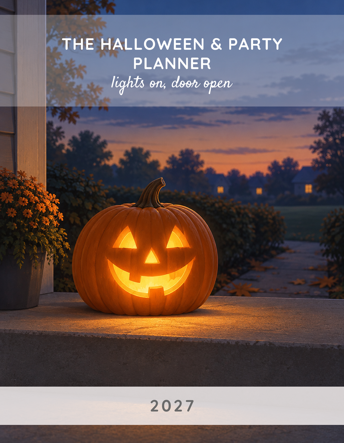 The Halloween & Party Planner 2027 cover