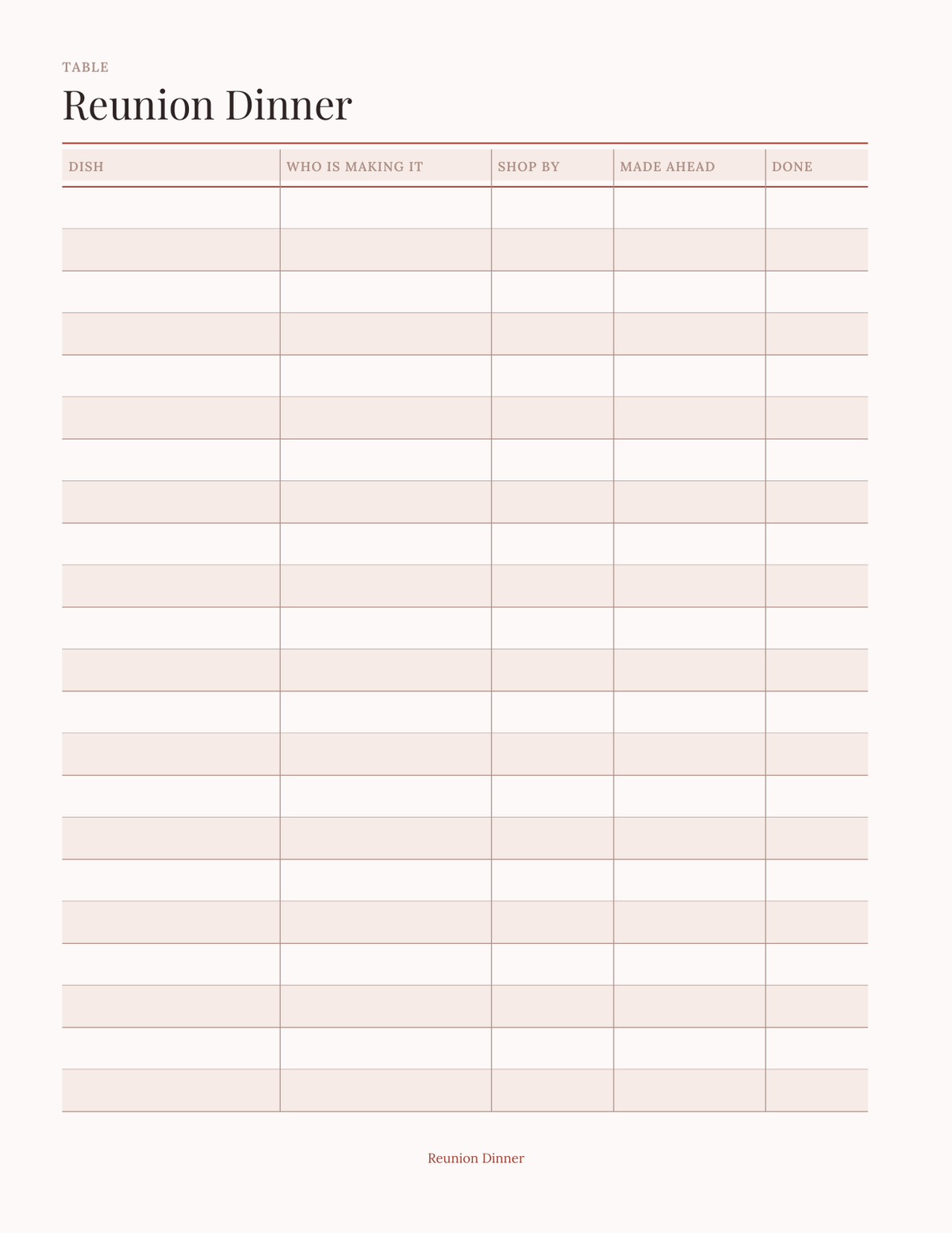 The Lunar New Year Planner 2027 — sample page 4