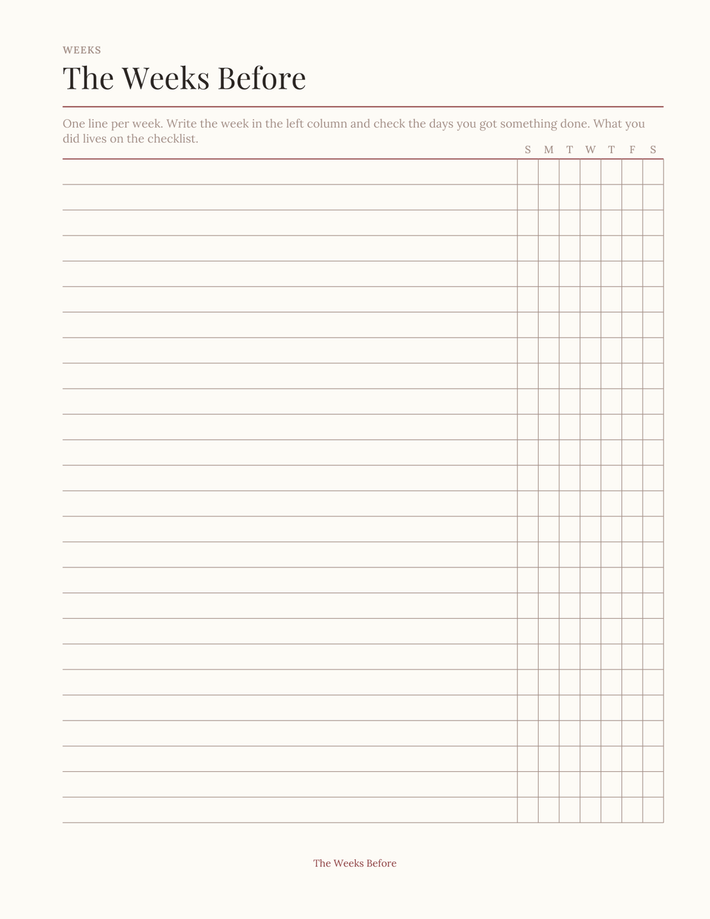 The Passover & High Holidays Planner 2027 — sample page 5