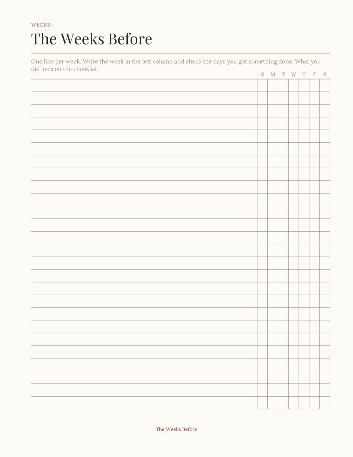 The Passover & High Holidays Planner 2027 — sample page 5