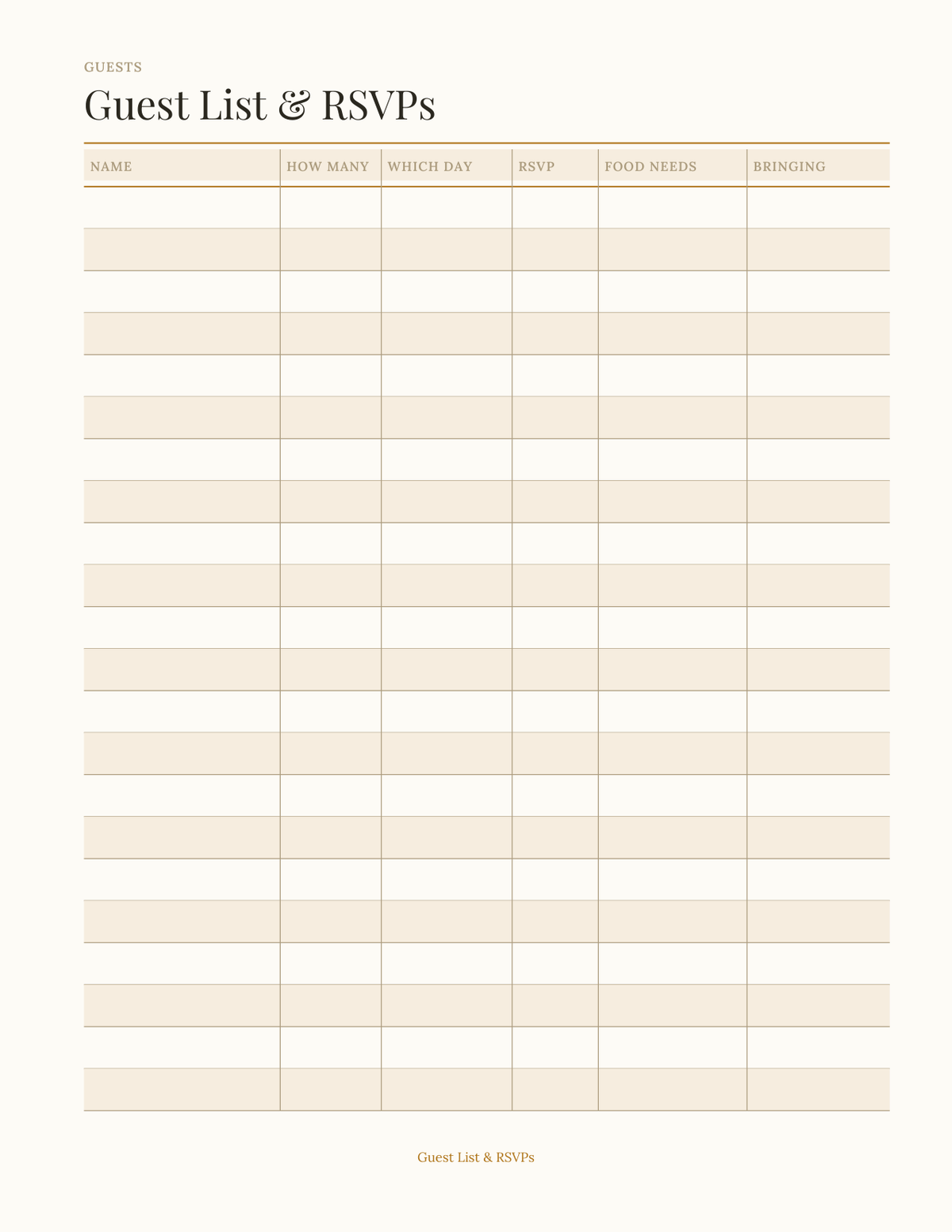 The Diwali Planner 2027 — sample page 3