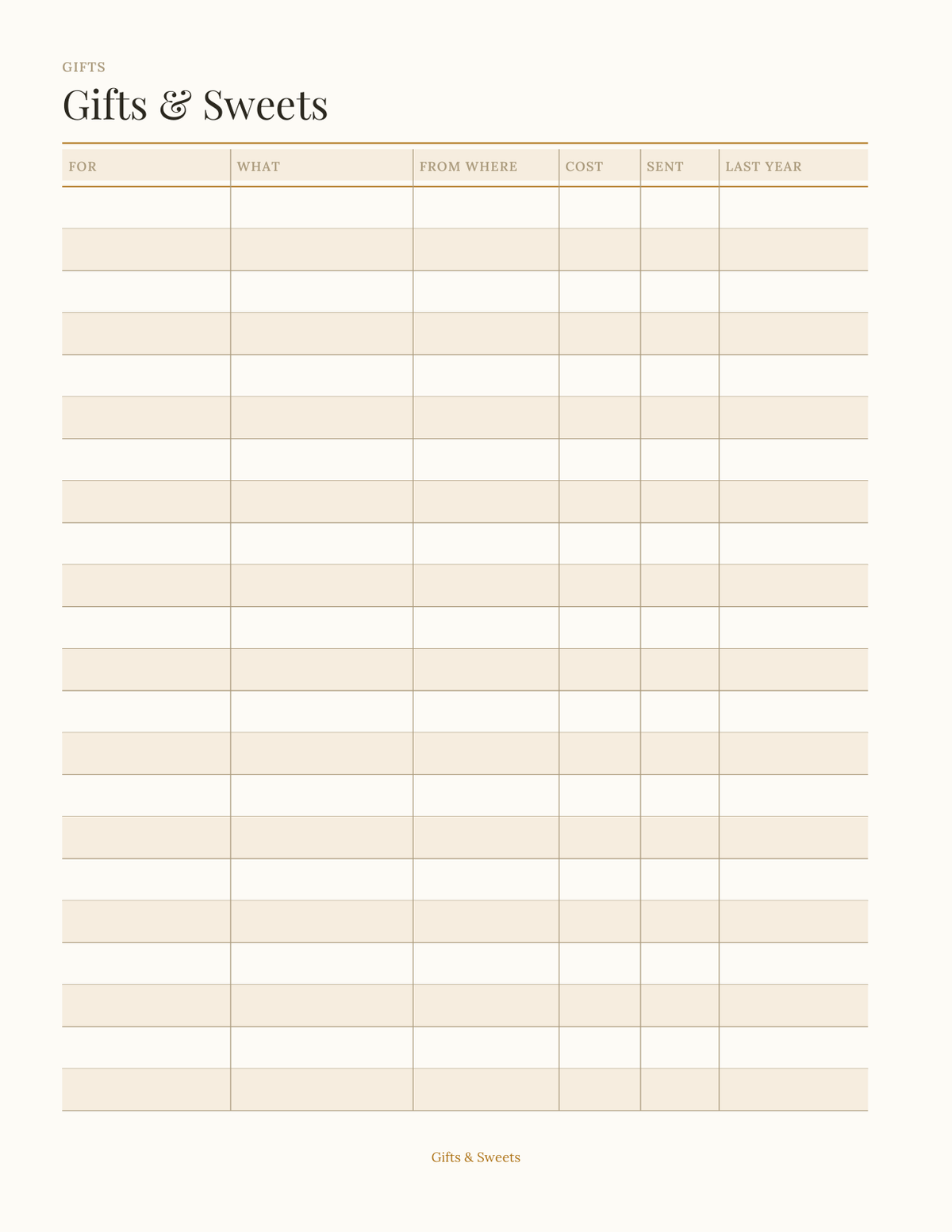 The Diwali Planner 2027 — sample page 4