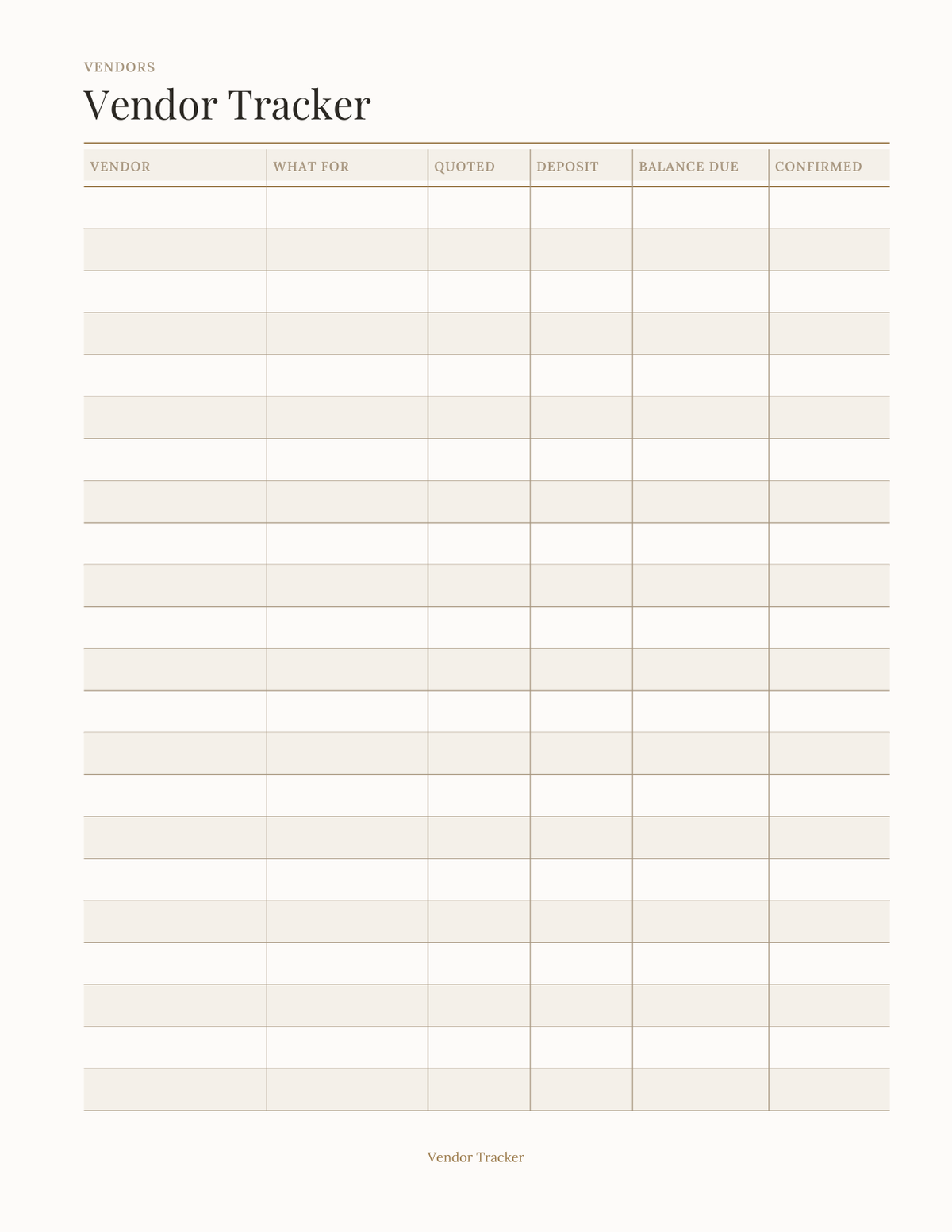 The Wedding Planner 2027 — sample page 3
