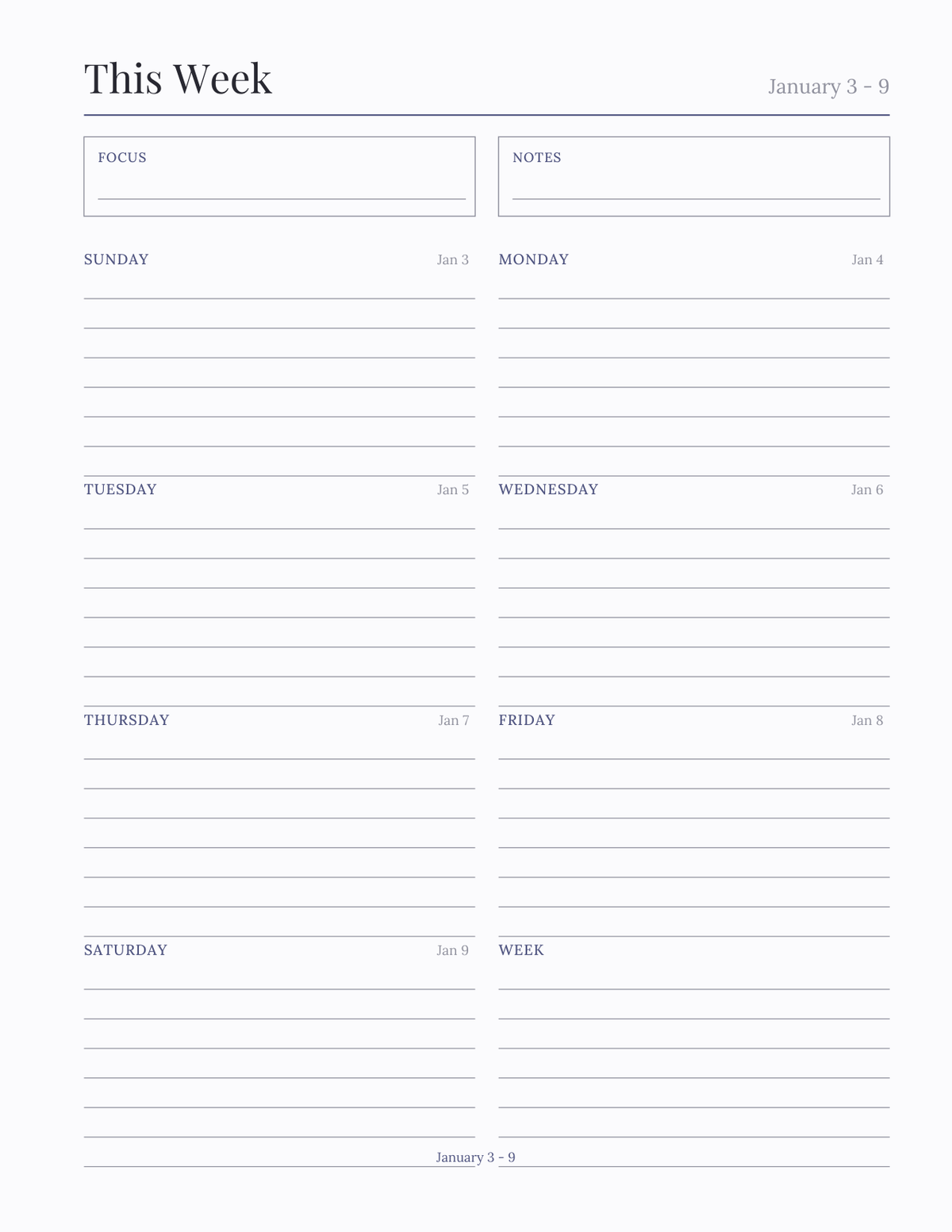The New Parent Planner 2027 — sample page 7
