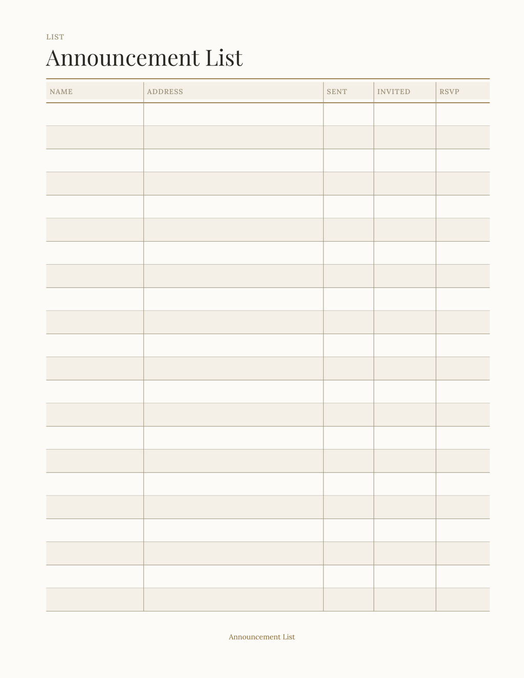 The Graduation & Milestone Planner 2027 — sample page 3