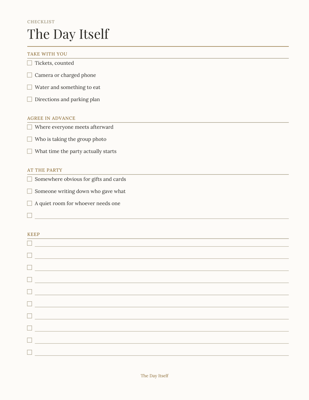 The Graduation & Milestone Planner 2027 — sample page 5