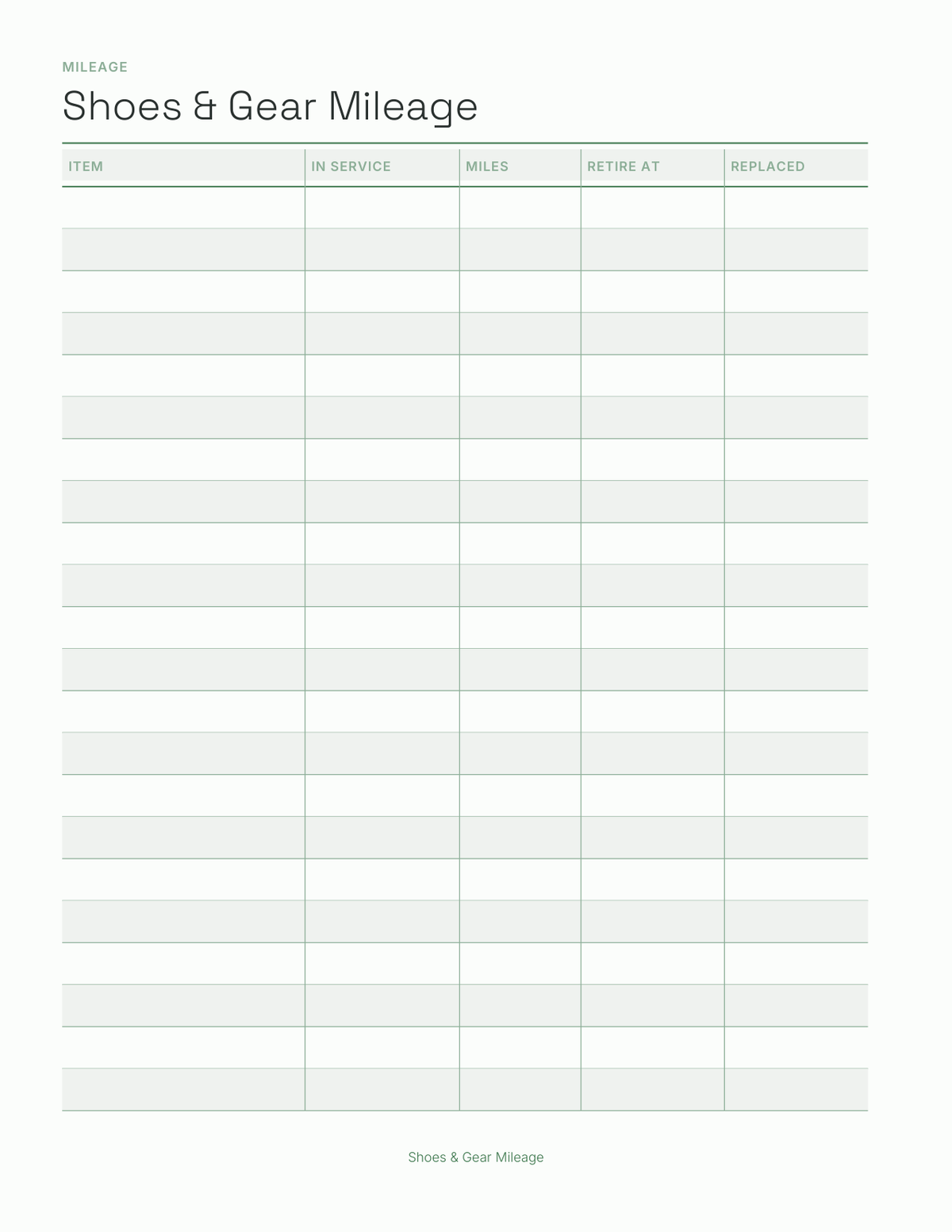 The Race Season Planner 2027 — sample page 8