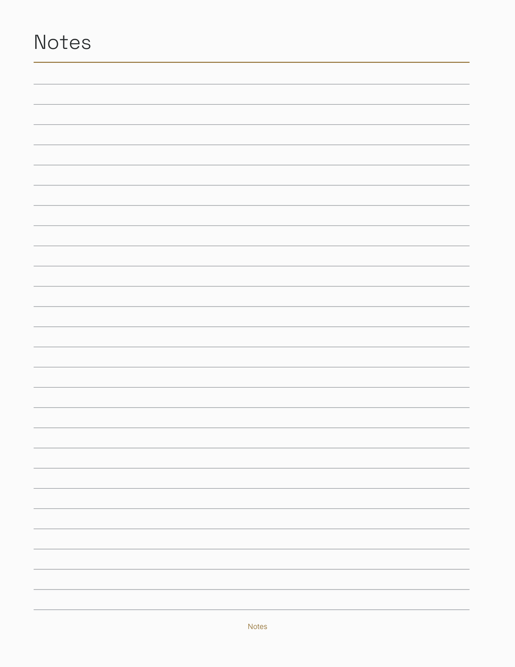 The Trucker's Planner 2027 — sample page 8