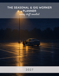 The Seasonal & Gig Worker Planner 2027 cover