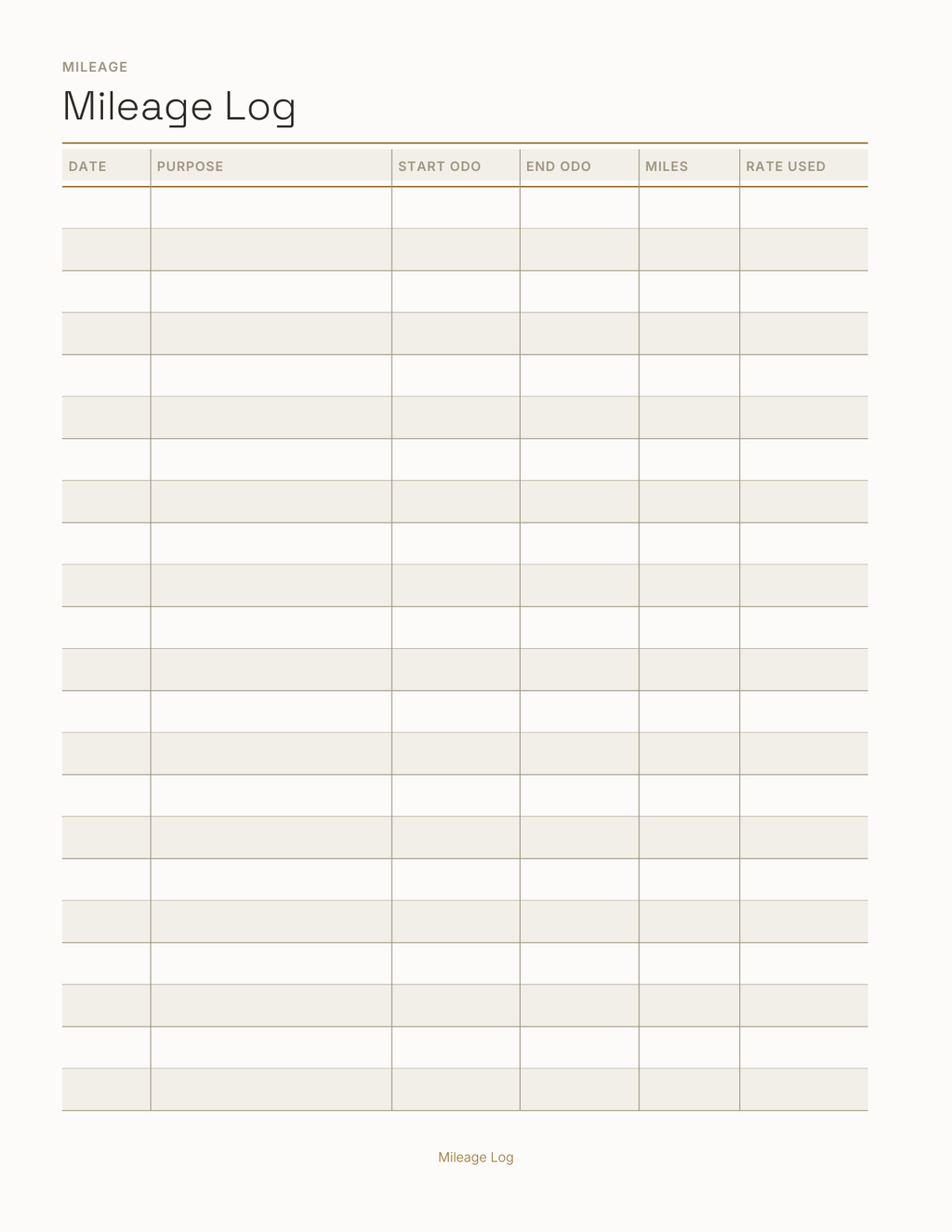 The Seasonal & Gig Worker Planner 2027 — sample page 4