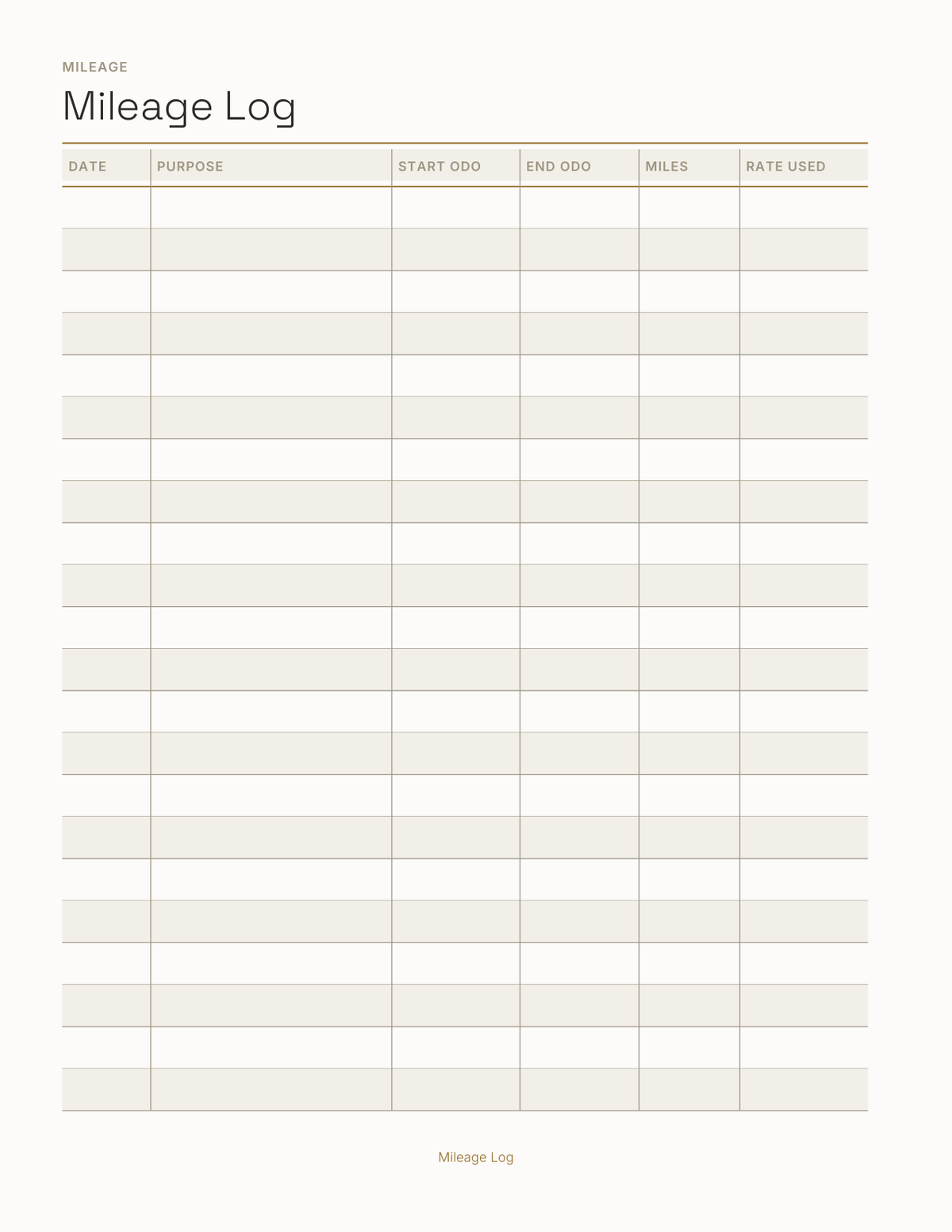 The Seasonal & Gig Worker Planner 2027 — sample page 4