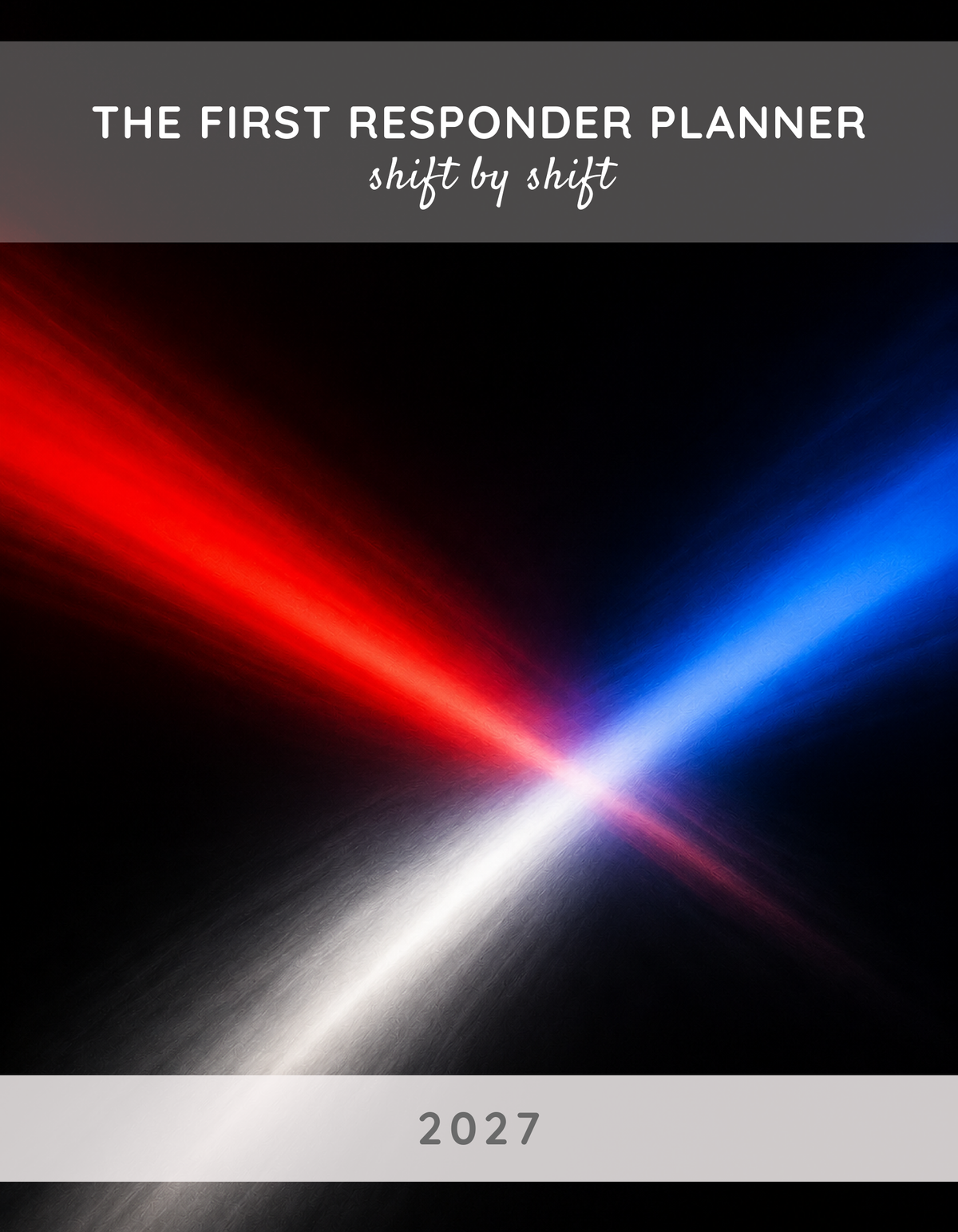 The First Responder Planner 2027 cover