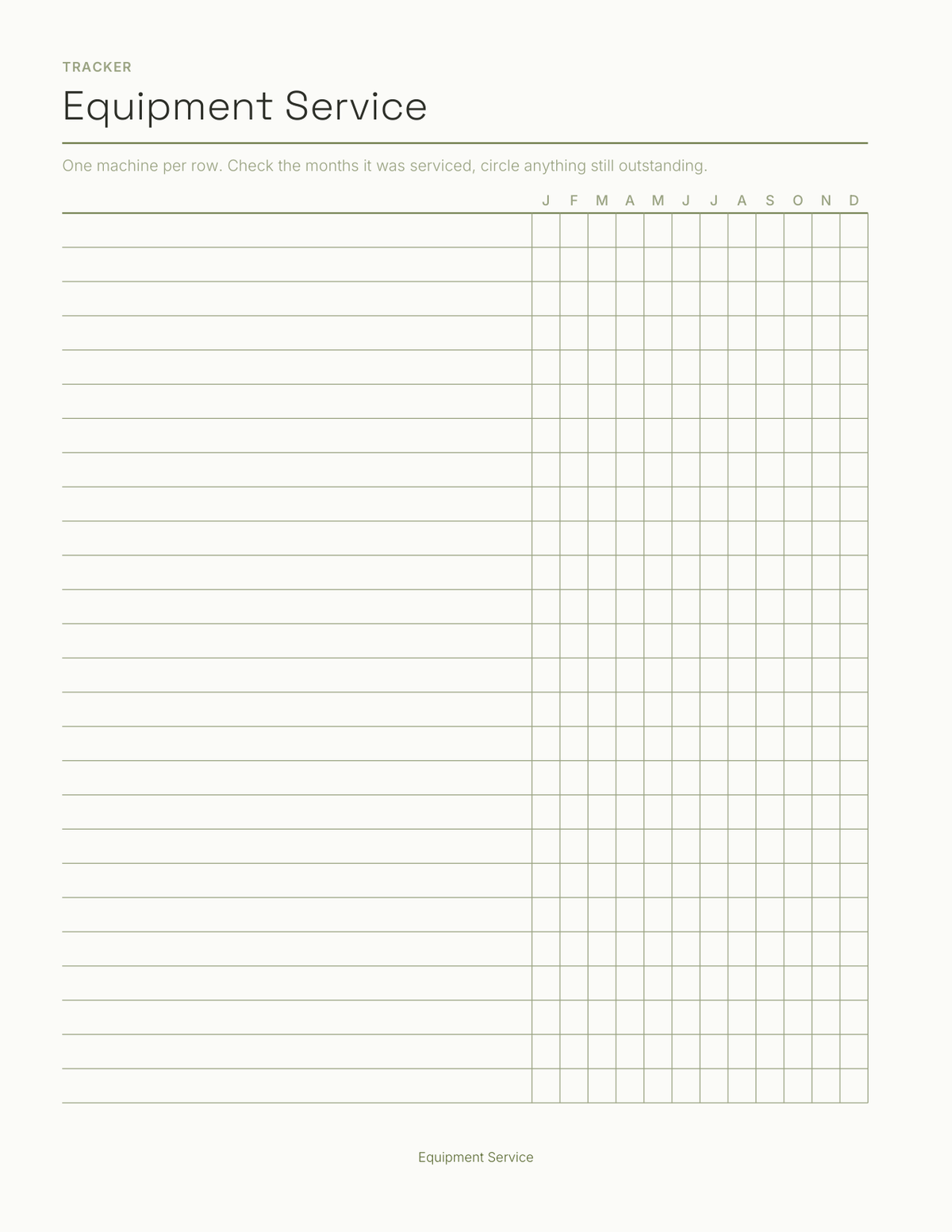 The Farm & Field Planner 2027 — sample page 4