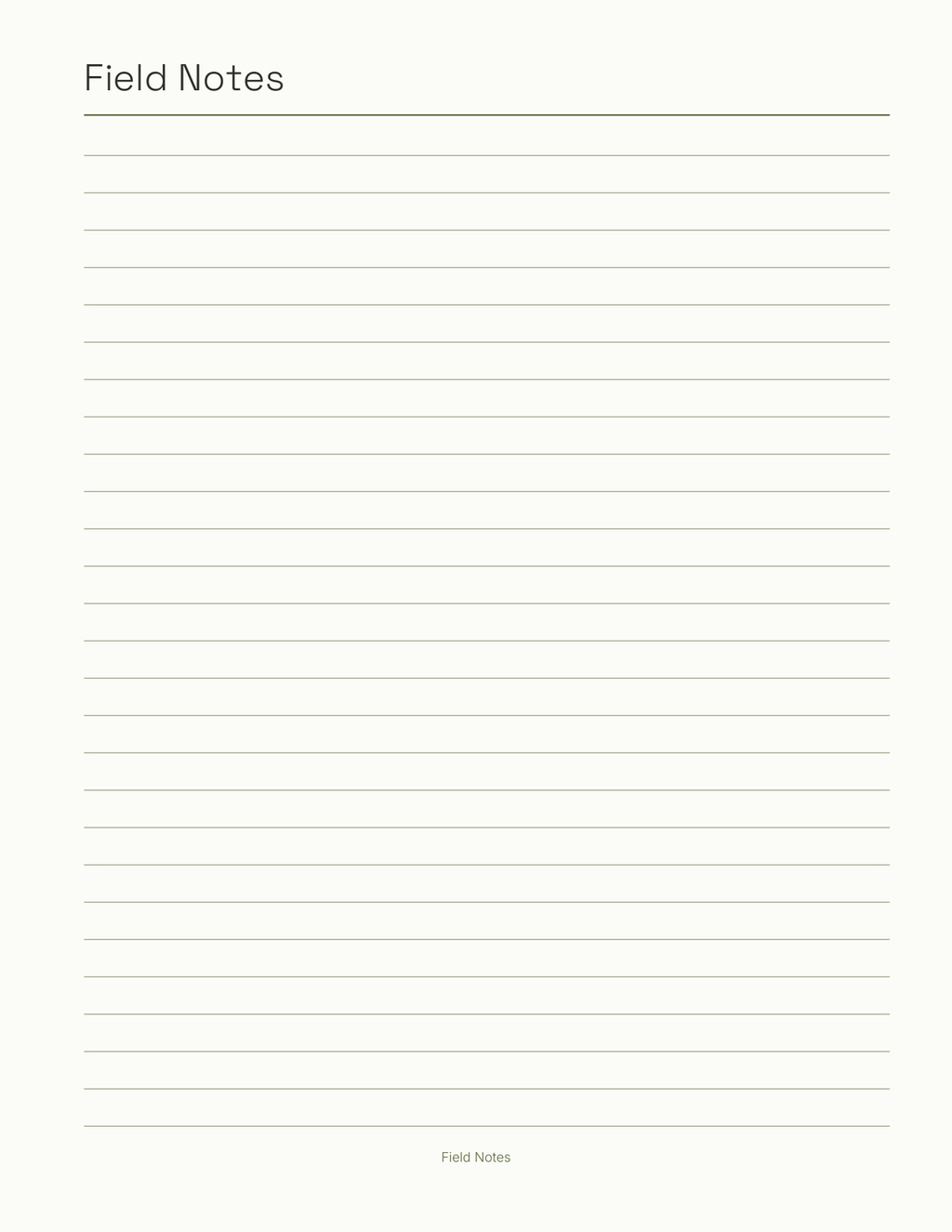 The Farm & Field Planner 2027 — sample page 7