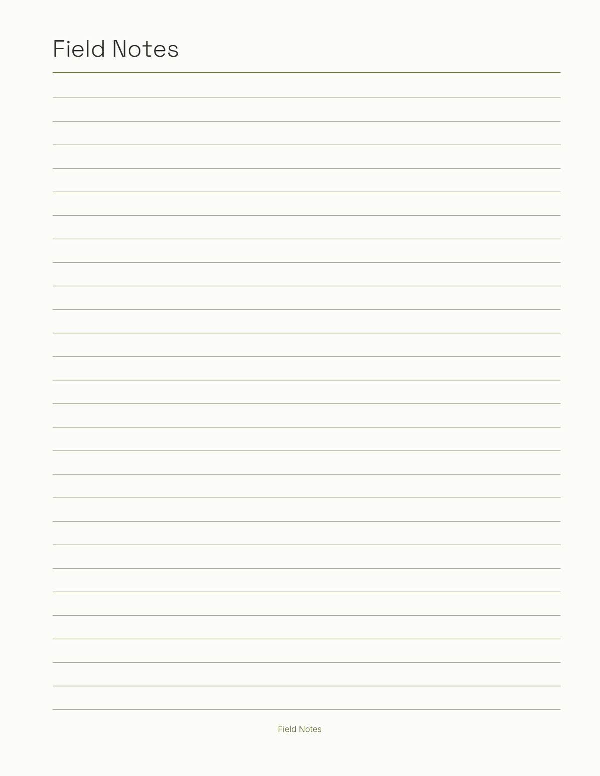 The Farm & Field Planner 2027 — sample page 7
